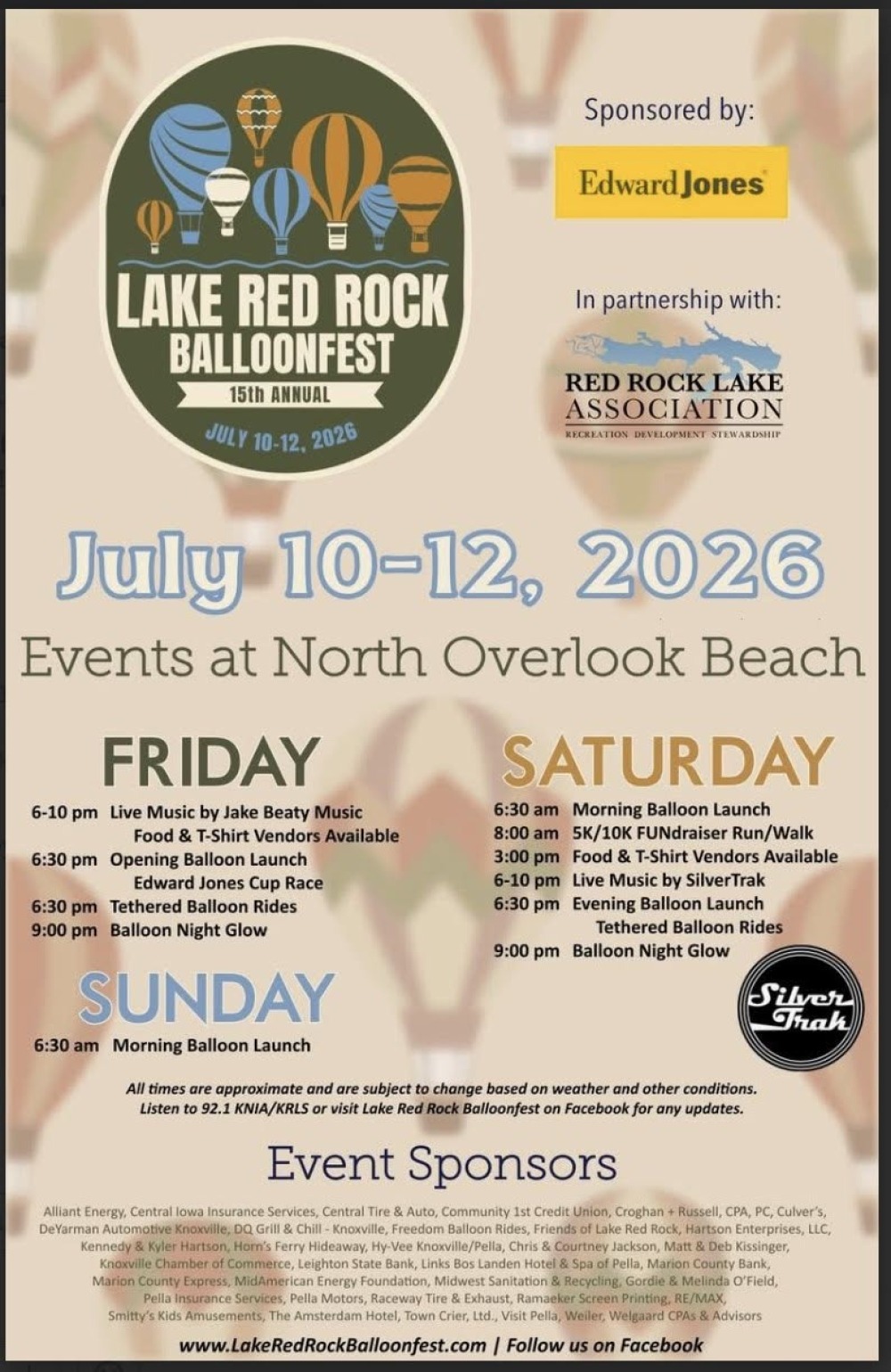 15th Annual Lake Red Rock Balloonfest photo