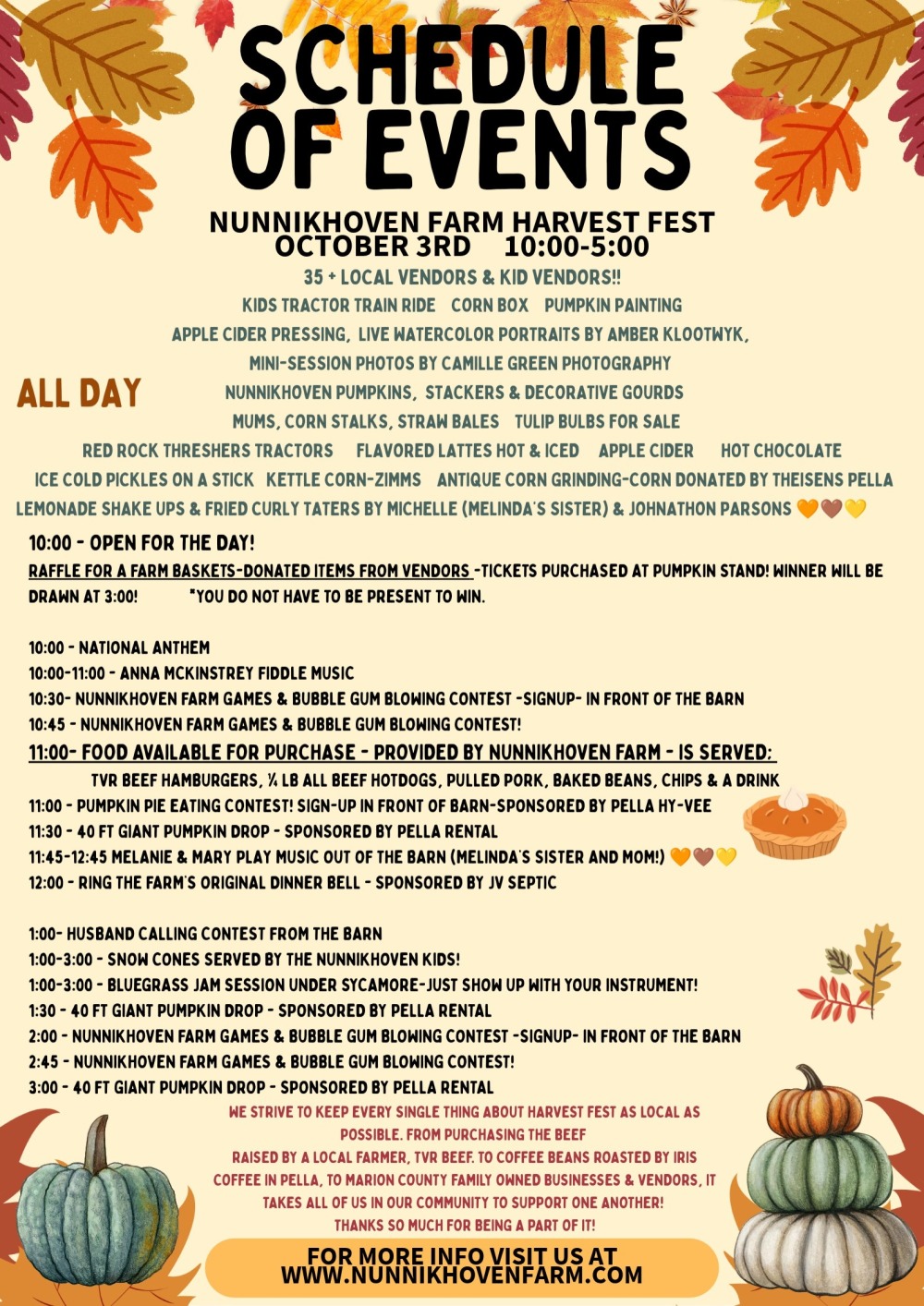 2026 Nunnikhoven Farm Harvest Fest photo