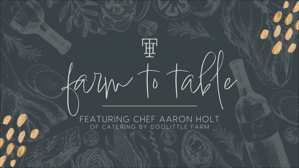 Farm to Table Dinner with Chef Aaron Holt photo