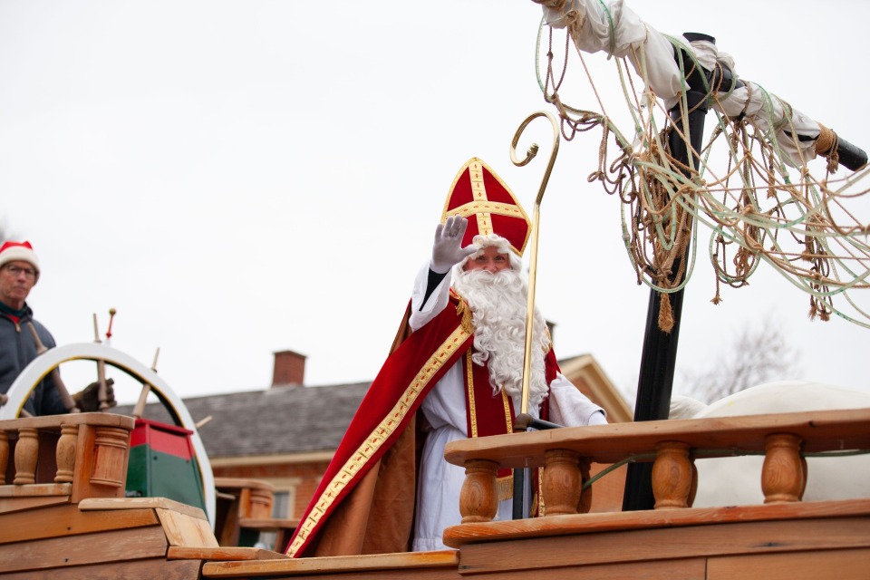 Sinterklaas Arrives in Pella! photo