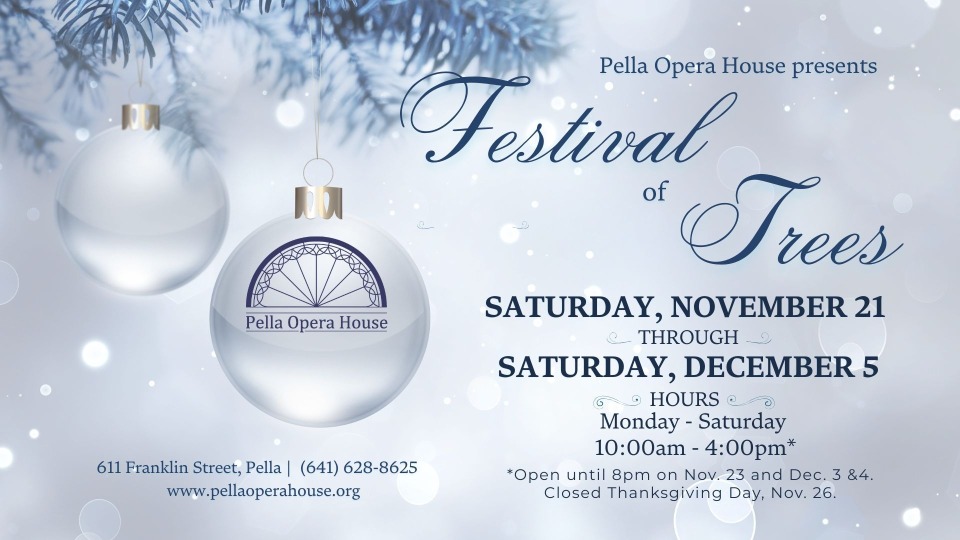 Festival of Trees at The Pella Opera House  photo