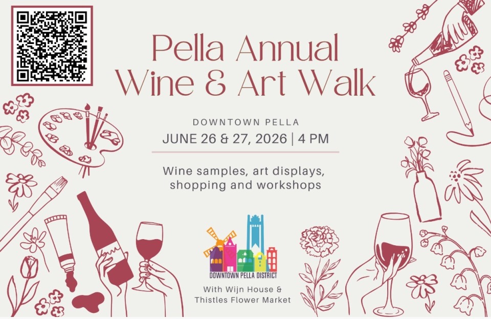 Pella's Annual Wine Walk photo
