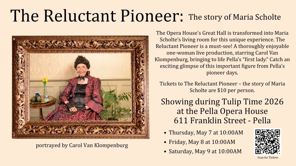 The Reluctant Pioneer:  The story of Maria Scholte photo