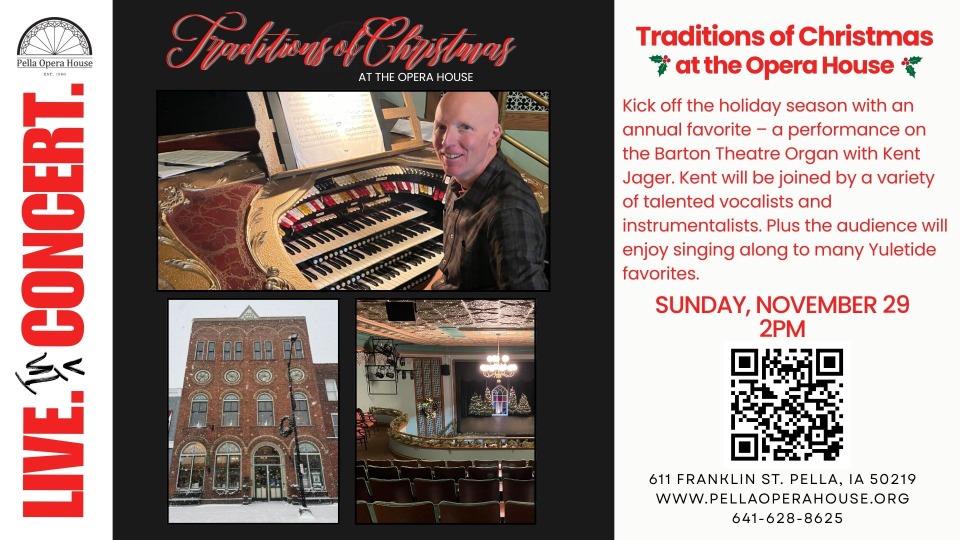Traditions of Christmas at the Pella Opera House photo